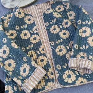 Floral Quilted Jacket